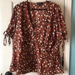 Leopard blouse
